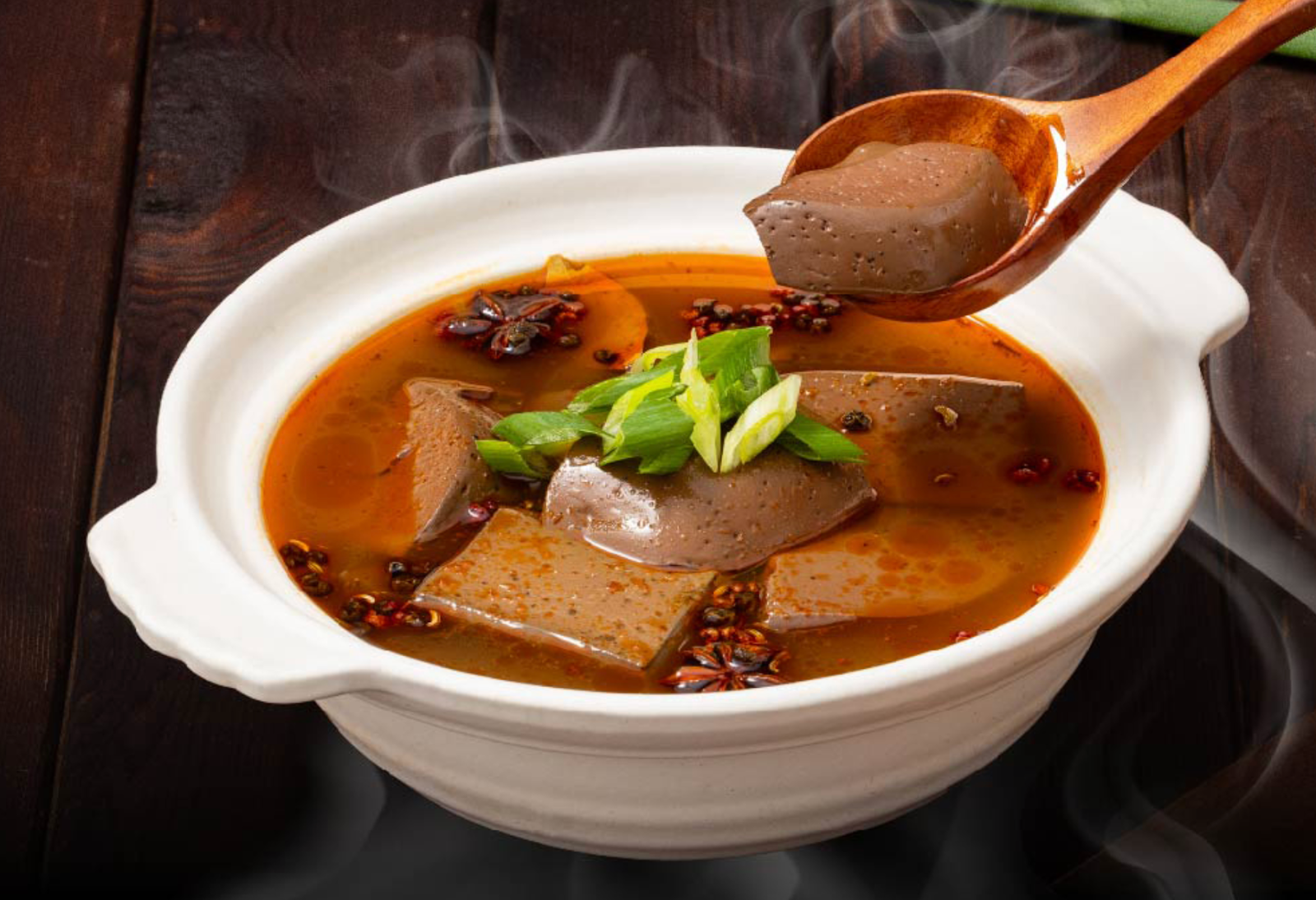 麻辣鴨血臭豆腐